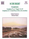SCHUBERT: Symphony No. 4 / Symphony in C Major